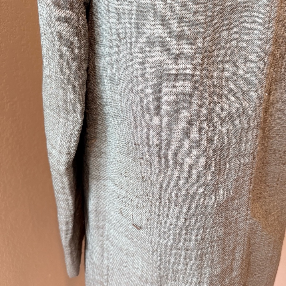 Marni Gray Wool-Blend Snap Button Jacket Size 38 - image 5